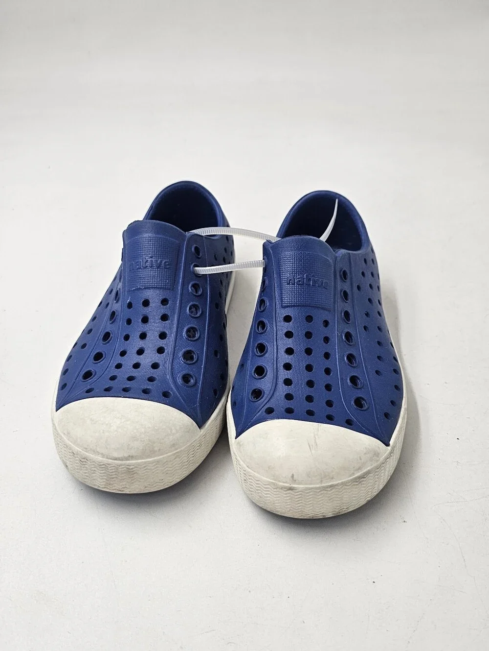 Native Shoes Jefferson Kids Slip-On Water Sneakers C10 Blue Regatta Summer